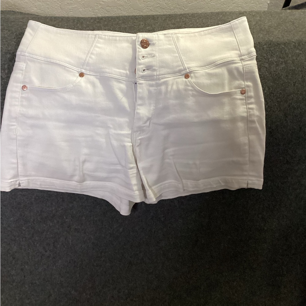 Guess Women's  White Jean Shorts
